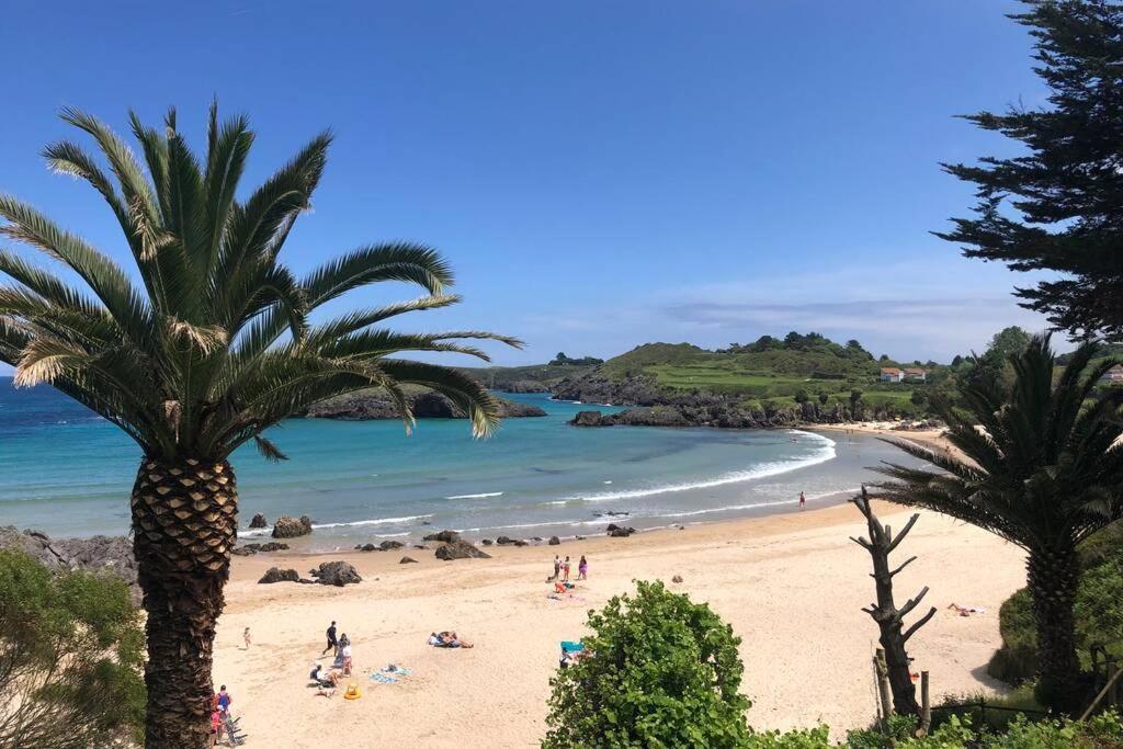 Apartamento Frente A La Playa Con Vistas Al Mar En Barro, Llanes Apartment Barro  ภายนอก รูปภาพ